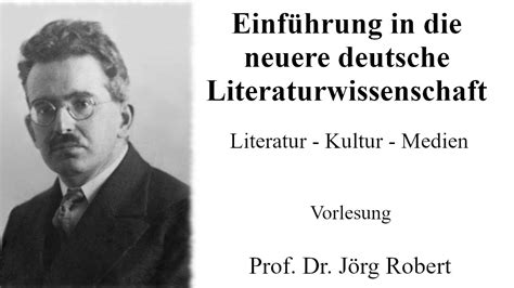 VL Einführung in Neuere deutsche Literaturwissenschaft Literatur