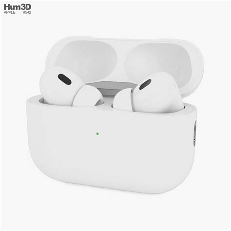 Apple AirPods Pro 2nd Gen 3D Model Electronics On Hum3D