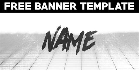 Free YouTube Banner Template: White Vaporwave - YouTube