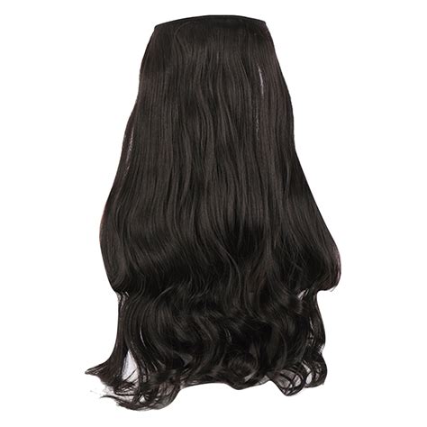 Clearance Skpblutn Clip In Human Hair Extensions Secret Hidden Wire In