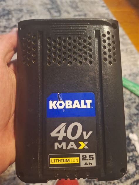 Kobalt 40v Max 2 5ah Li Ion Battery Model Kb 245 06 Fast Free Shipping Ebay