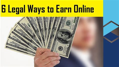 6 Legal Ways To Earn Money Online Proven Ways For Earning From