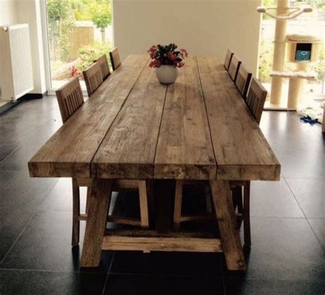 Rustic Dining Tablefarm Table Farmhouse Table Trestle Table Dining Room Table Dine Table