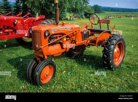 Vintage Allis Chalmers Tractor Chautauquae County New York USA