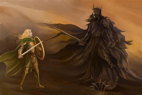 Eowyn and Witch King by Ka-ren on DeviantArt