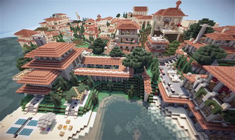 Italian Villa On World Of Keralis Minecraft Map