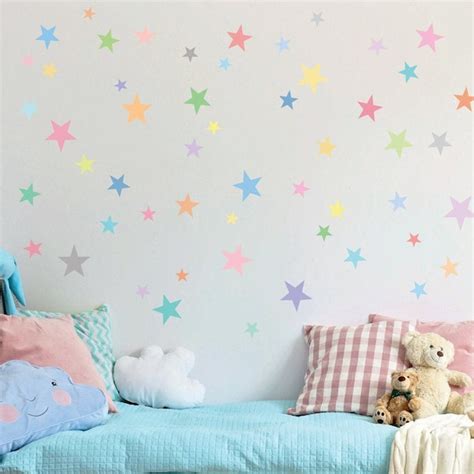 Pastel Rainbow Wall Decal Etsy