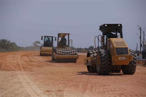 Anel Viário Sul obra do Governo do Amazonas já ultrapassa 75 de