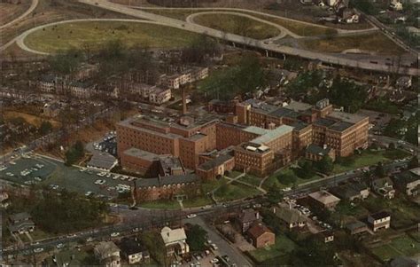 Air View of North Carolina Baptist Hospital and Bowman Gray School of ...