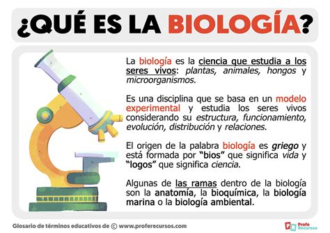 Qué es la Biología