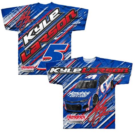 Kyle Larson 2021 Checkered Flag 5 Sublimated Total