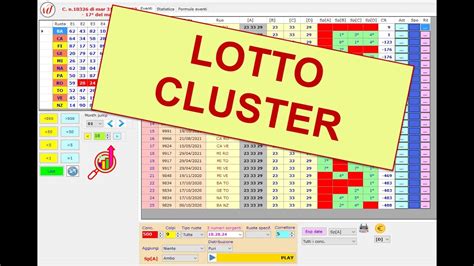 Lotto Cluster Modulo Di Premierebox Terzina Scomposta Gioco Del