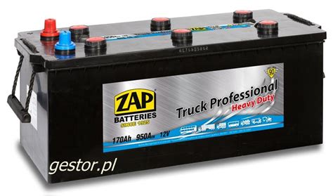 Akumulator Zap Ah Truck Professional Hd Sklep Gestor Wroc Aw