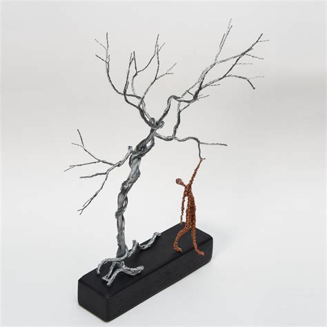 Wire Tree Sculpture Woman Sculpture Original Sculpture Art - Etsy