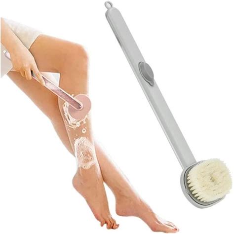 Brosse Dos Douche Long Manche Brosse Pour Le Corps Brosse De Bain