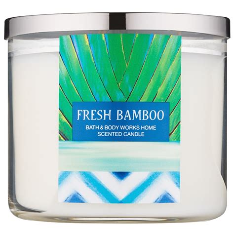 Bath Body Works Fresh Bamboo Scented Candle G Notino Co Uk