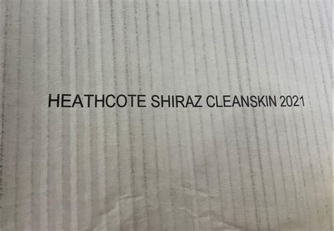 Lot Twelve Bottles Of Red Wine Marked Heathcote Shiraz Clean Skin