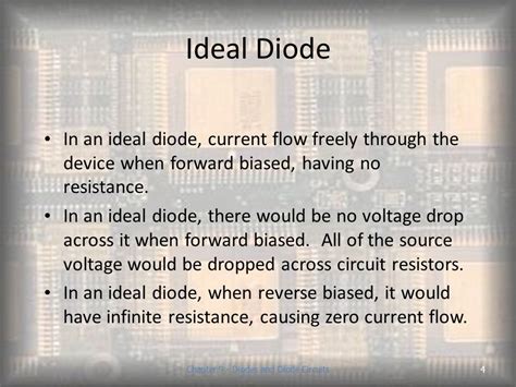 Difference Between Ideal And Practical Diode