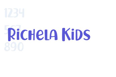 Richela Kids Font Free Download