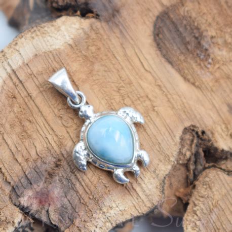 Colgante Larimar Plata