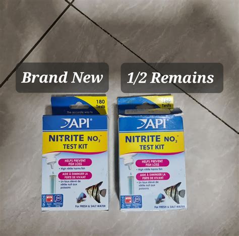 Api Nitrite Test Kit Pet Supplies Homes Other Pet Accessories On