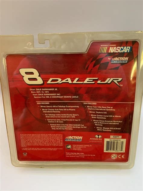 Dale Earnhardt Jr Mcfarlane Nascar Action Figure Series