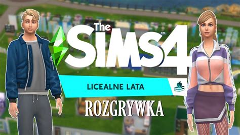 First Look The Sims Licealne Lata Prosz Wymknij Si Youtube