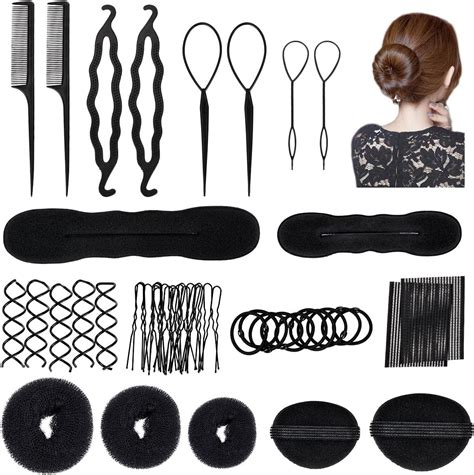 Ozuar Accessoires De Coiffure Pcs Outils De Coiffure Kit Cheveux