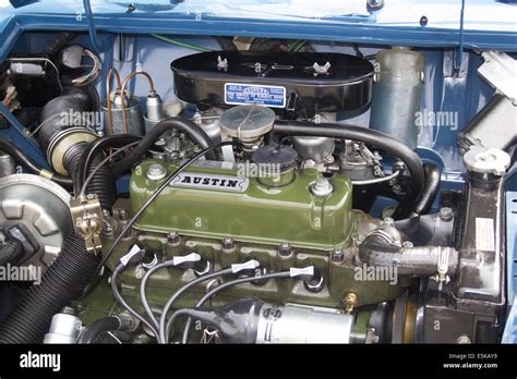 Classic Austin Mini Engine Stock Photo 72340445 Alamy