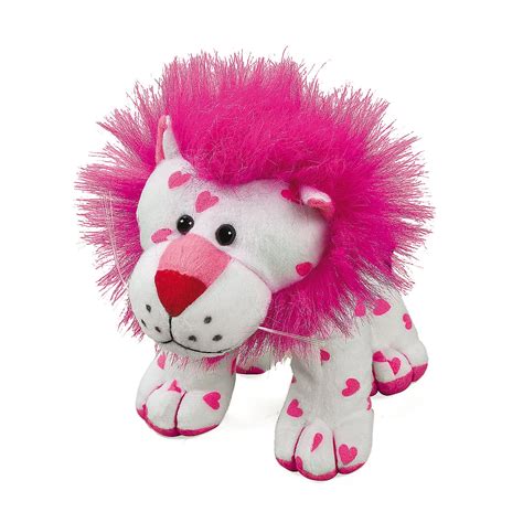 Valentine Plush Lion Toys 1 Piece