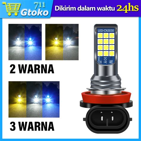 Jual Pc Bohlam Lampu Led H H H Fog Lamp Foglamp Lampu Kabut Mobil