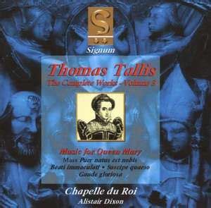 CD Audio CD Thomas Tallis Chapelle Du Roi Alistair Dixon Music For