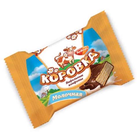 Купить Кондитерские изделия Объединенные кондитеры Коровка молочная ...