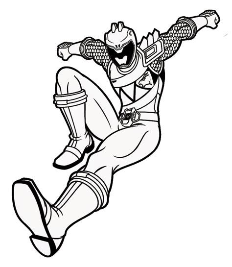 Dibujos De Personajes De Power Rangers Samurai Para Colorear Parte 1