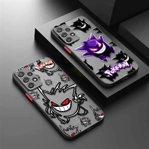 Funda De Pok Mon Gengar Para Samsung Galaxy A52 A12 A51 A32 A21 A71 A53