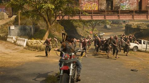 A Primeira Horda De Zumbis Days Gone Pc Ep Youtube