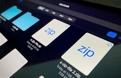 Tuto compresser et décompresser des fichiers et dossiers ZIP sur iPhone