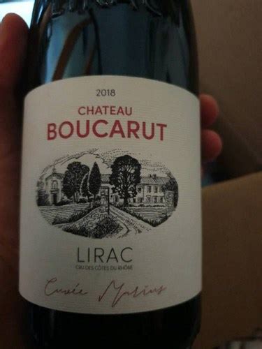 Ch Teau Boucarut Cuv E Marius Vivino Us