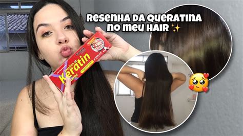 TESTEI A RECARGA DE QUERATINA NOVEX É BOA YouTube