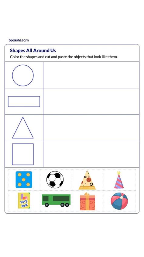 Geometry Worksheets for Kids | Geometry worksheets, Shapes worksheets ...