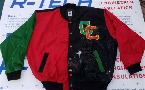 Vintage Cross Colours Color Jacket 1980s 90s Usa Made Gem