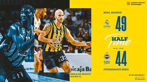 Fenerbah E Beko On Twitter Lk Yar Sonucu Rmbaloncesto