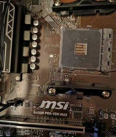 Материнка MSI B450 Pro VDH max (mAtx) | Festima.Ru - Мониторинг объявлений