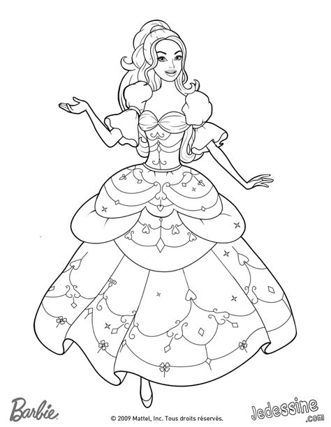 Coloriage Barbie Danseuse A Imprimer Id Es De Coloriage