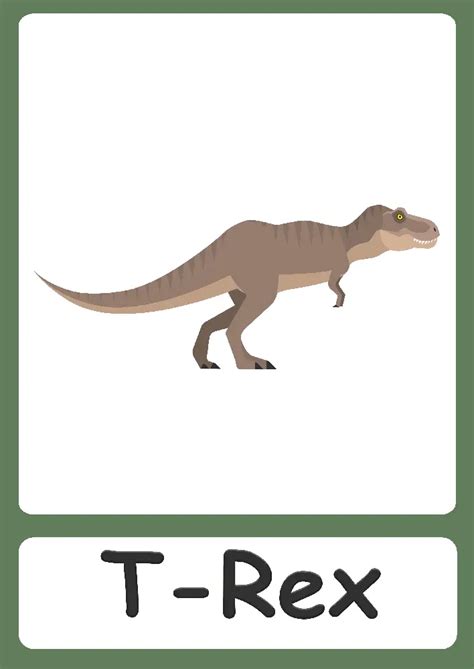 Dinosaur Flashcards