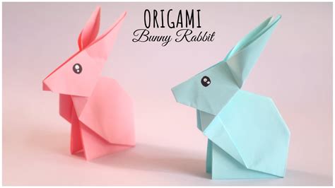 Origami Bunny Rabbit Tutorial Step By Step YouTube