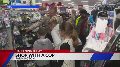 Annual Shop With A Cop Program Taking Place Today Youtube