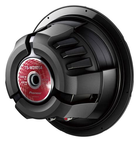 Subwoofer Pioneer Cara Preta 12 Polegadas 400 Rms TS W310D4 Loja Do