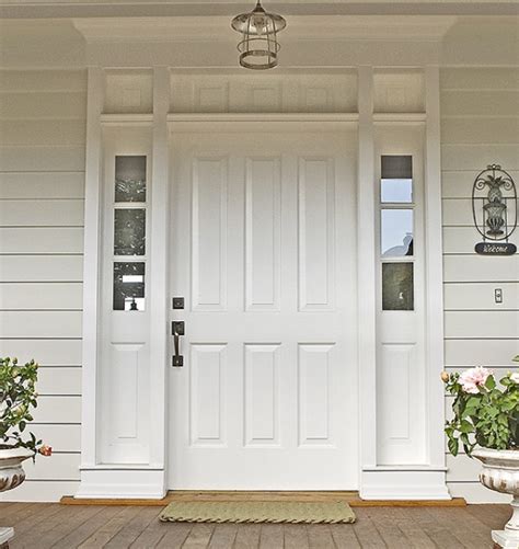 How to Get a Classic Look With a White Front Door