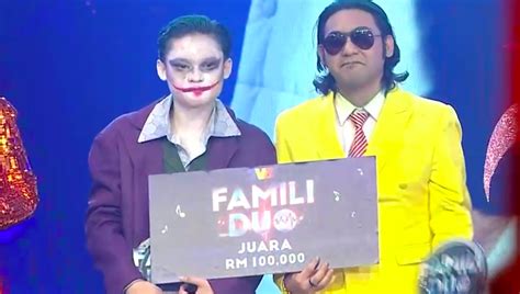 Zaki Yamani Yamani Abdillah Juara Famili Duo Musim Kedua Bawa Pulang